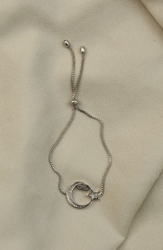 Silver Gray Bracelet 0034-01