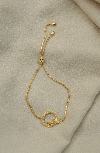 Goldfarbig Armband 0034-03