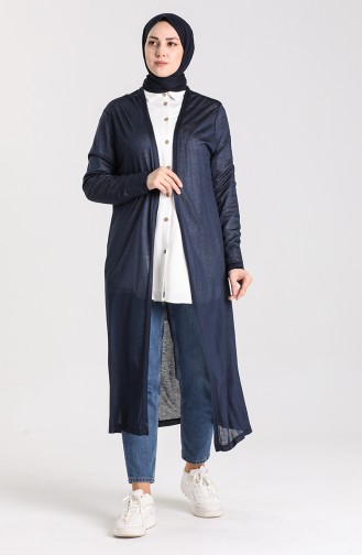 Navy Blue Cardigans 8186-01