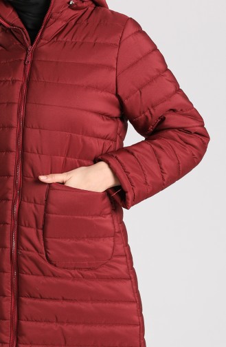 Manteau Bordeaux 1052E-04