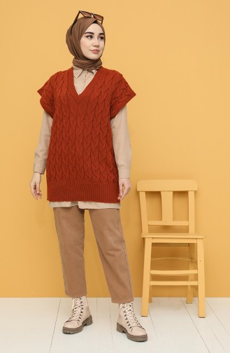 Tan Sweater Vest 4266-03