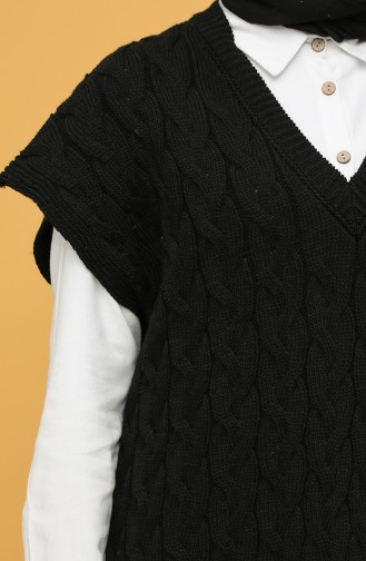 Black Sweater Vest 4266-05