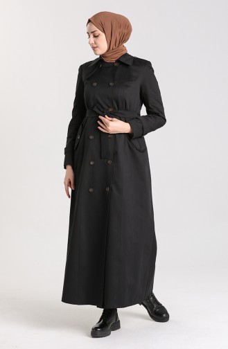 Schwarz Trench Coats Models 5752-01