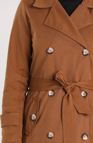 Tobacco Brown Trench Coats Models 5089-03