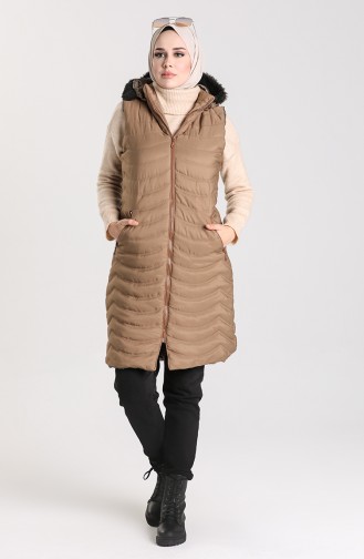 Gilet Sans Manches Vison 1068-06