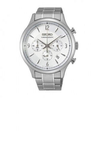 Silver Gray Wrist Watch 337P