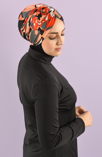 Khaki Swimsuit Hijab 8006-10-03
