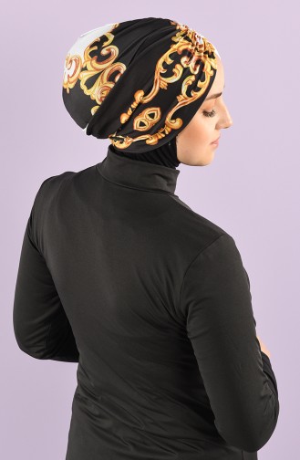 Black Swimsuit Hijab 8006-12-01