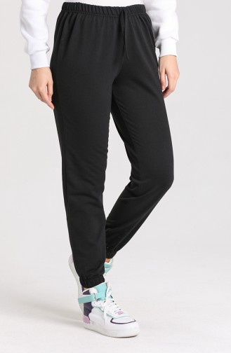 Sweatpants أسود 1567-01