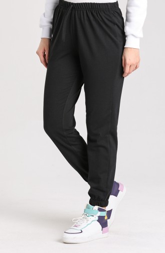 Sweatpants أسود 1567-01