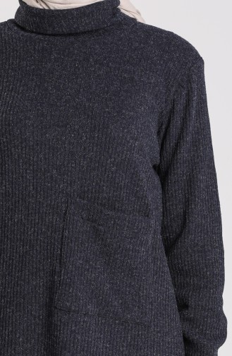 Dunkelblau Pullover 7002-03
