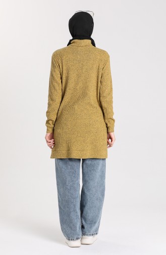 Knitwear Sweater with Pockets 7002-04 Mustard 7002-04