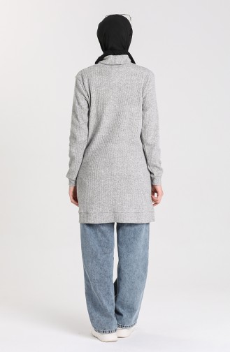 Grau Pullover 7002-05