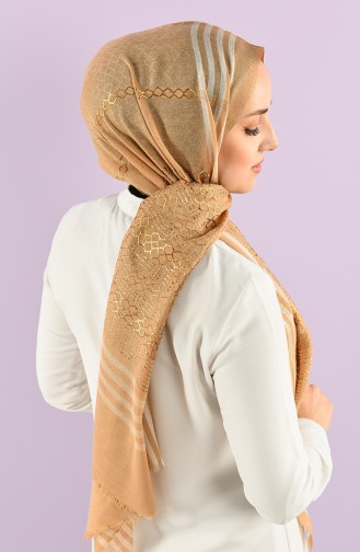 Milk Coffee Shawl 54403-01