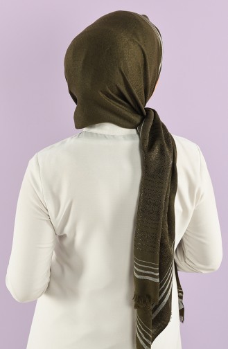 Dark Khaki Sjaal 54405-02