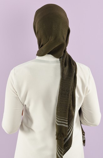 Dark Khaki Sjaal 54405-02