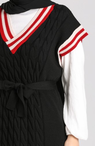 Knitwear Long Sweater 4365-02 Black 4365-02