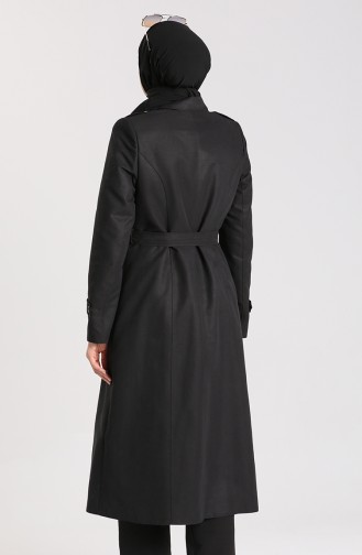 Black Trench Coats Models 5754-01