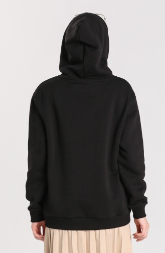 Sweatshirt Noir 29662-02
