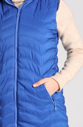 Gilet Sans Manches Blue roi 1068-02