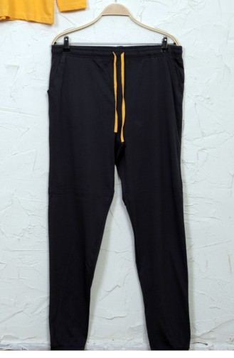 Erkek Uzun Kol Pamuklu Pijama Takım 60630000 Sarı