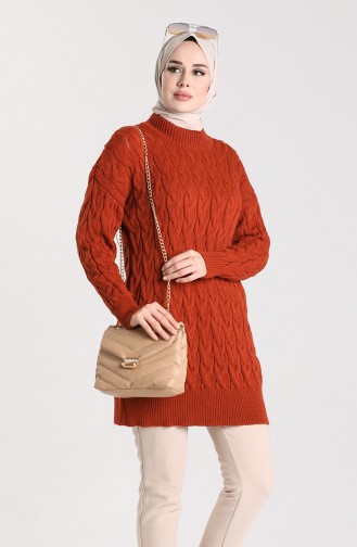 Knitwear Knit Patterned Sweater 4270-03 Tile 4270-03