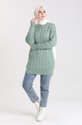 Pull Vert noisette 4270-05