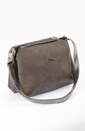 Gray Shoulder Bag 47-02