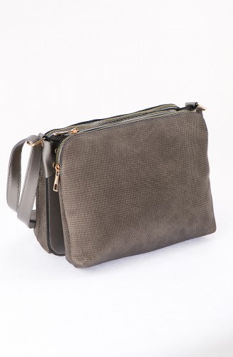 Gray Shoulder Bag 47-02