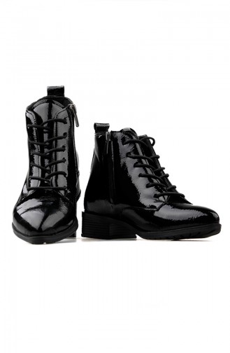 Black Boots-booties 26048-02