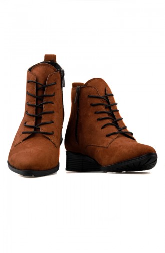 Tan Boots-booties 26048-03