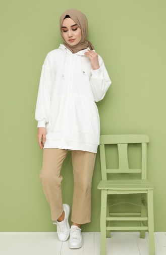 White Sweatshirt 1141-03