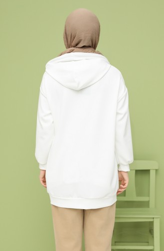White Sweatshirt 1141-03
