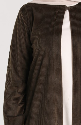 Corduroy Cap Trousers Double Suit 1013-05 Khaki 1013-05