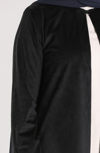 Corduroy Cap Trousers Double Suit 1013-06 Black 1013-06