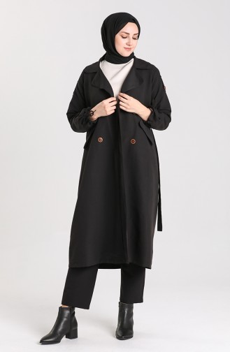 Trench Coat Noir 5184-01