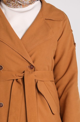 Tobacco Brown Trench Coats Models 5184-02