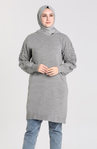 Knitwear Tunic 5013-04 Gray 5013-04