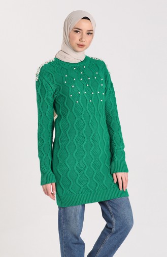 Pull Vert emeraude 0620-01