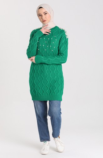 Pull Vert emeraude 0620-01