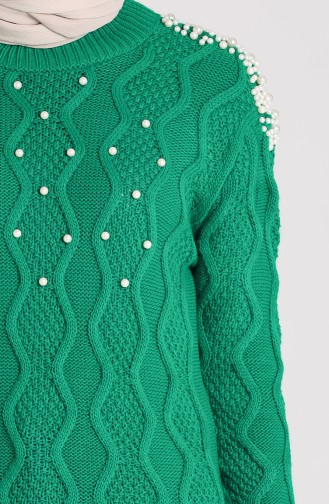 Pull Vert emeraude 0620-01