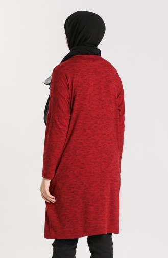 Bat Sleeve Tunic 0102-06 Red 0102-06