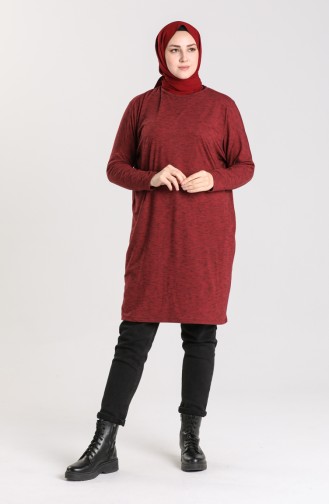 Yarasa Kol Tunik 0102-08 Bordo