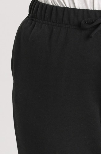 Sweatpants أسود 6100-01