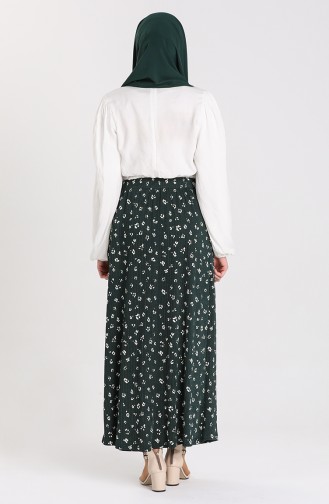 Emerald Green Skirt 8200-02