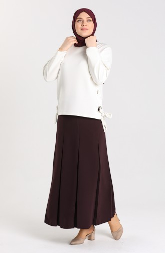 Plum Skirt 0107-03