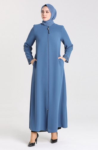 Indigo Abaya 1577-03