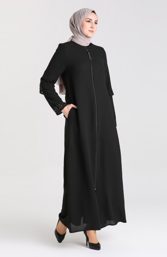 Schwarz Abayas 1577-04