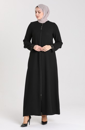 Black Abaya 1577-04