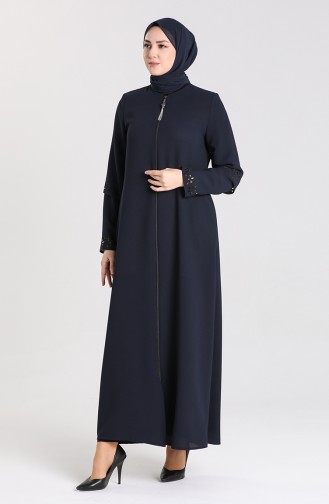 Abayas Bleu Marine 1577-05